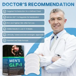 CVREOZ® Men’s GLP-1 Chest Slimming & Fat Control Patch