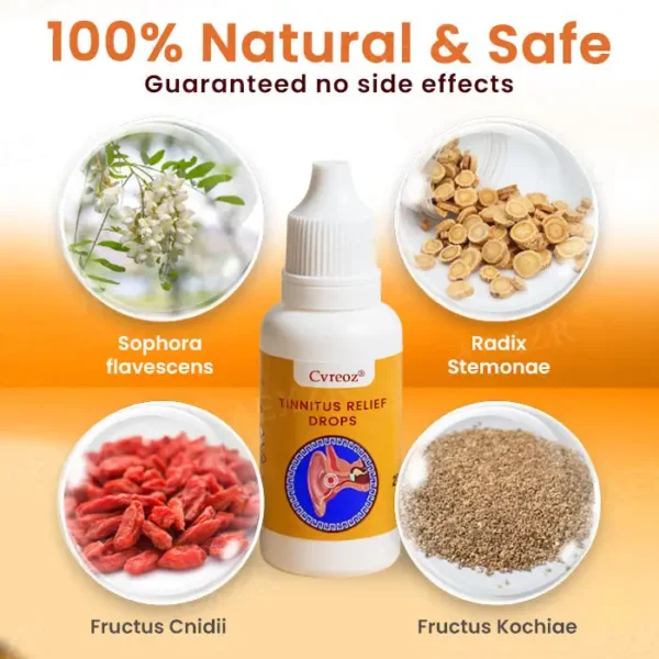 Cvreoz® Tinnitus Relief Drops
