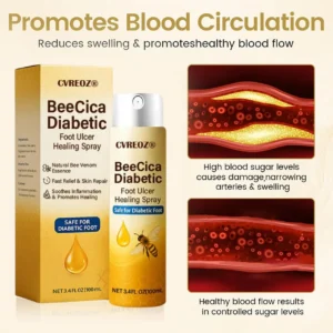 CVREOZ® DiaCure Bee Venom & Centella Diabetic Foot Ulcer Spray 🔥