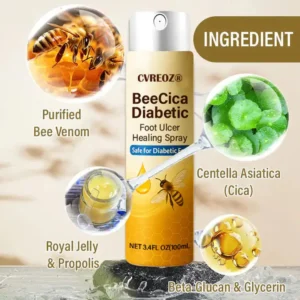 CVREOZ® DiaCure Bee Venom & Centella Diabetic Foot Ulcer Spray 🔥