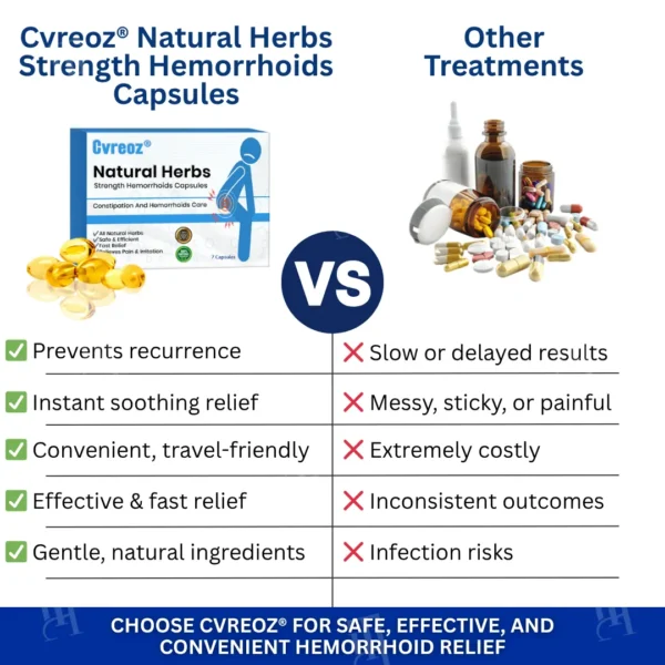 Cvreoz® 𝐍𝐚𝐭𝐮𝐫𝐚𝐥 𝐇𝐞𝐫𝐛𝐬 𝐒𝐭𝐫𝐞𝐧𝐠𝐭𝐡 𝐇𝐞𝐦𝐨𝐫𝐫𝐡𝐨𝐢𝐝𝐬 𝐂𝐚𝐩𝐬𝐮𝐥𝐞𝐬