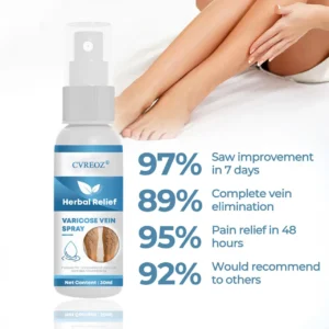 🔥Last Deal: 60% Off🔥 CVREOZ® Herbal Relief Varicose Vein Spray