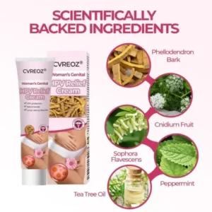 CVREOZ® Woman’s Genital HPV Relief Cream