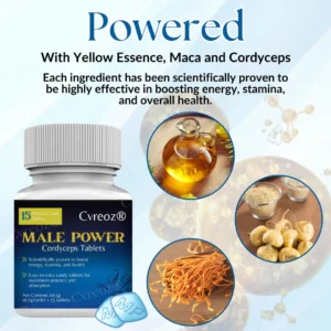 `Cvreoz® Male Power Cordyceps Tablets
