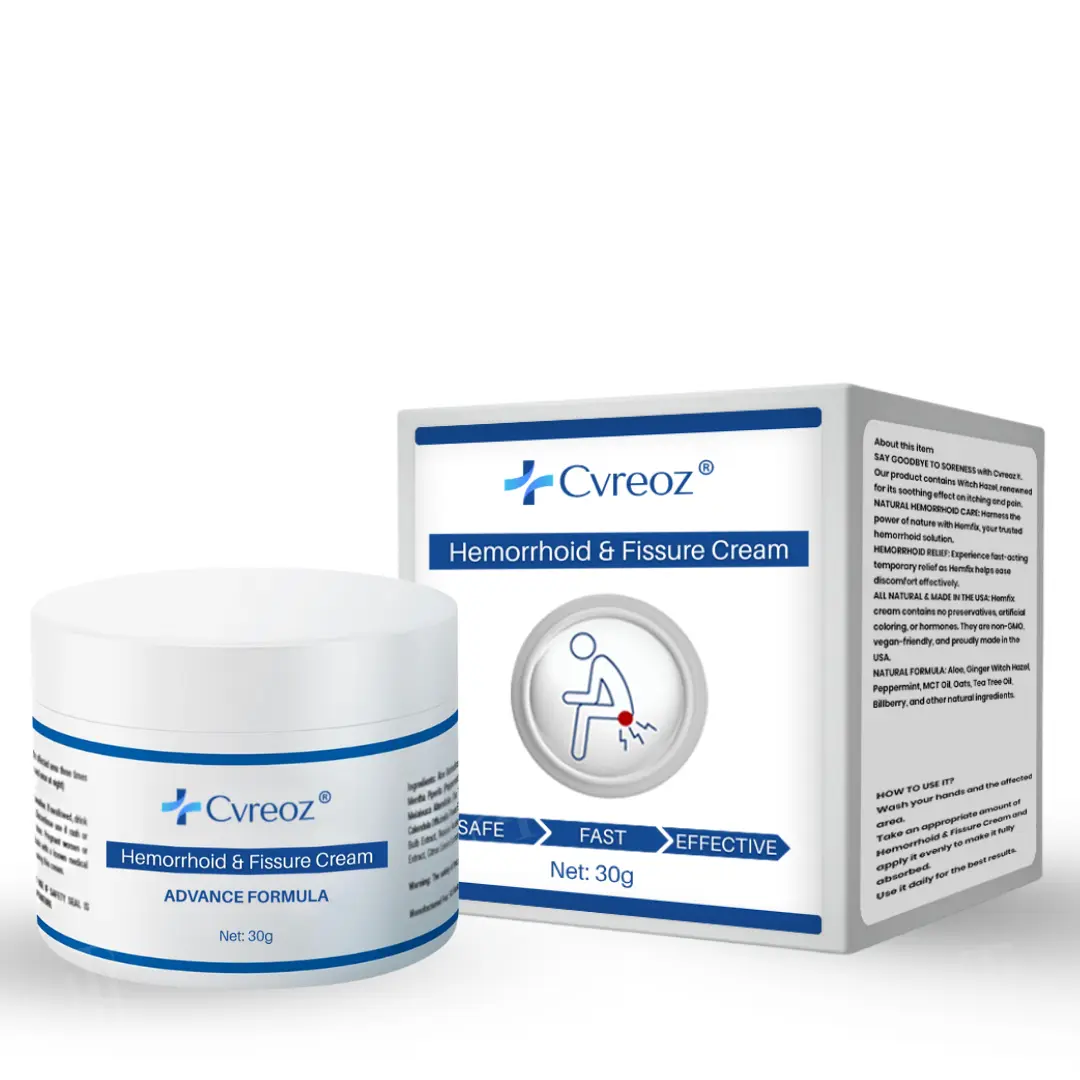 🏷️ EXCLUSIVE DEAL! 50% OFF - Cvreoz® Hemorrhoid & Fissure Cream
