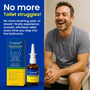 🏷️ EXCLUSIVE DEAL! 50% OFF - Cvreoz® Herbal Hemorrhoid Treatment Anal Spray