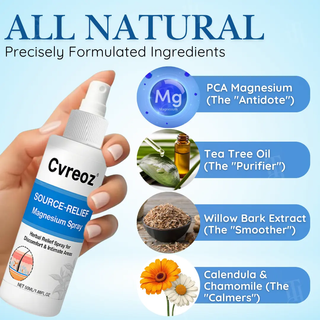 🏷️ EXCLUSIVE DEAL! 64% OFF - Cvreoz® Source-Relief Magnesium Spray (Copy)