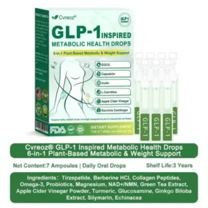 Cvreoz® 6-in-1 GLP-1 Inspired Metabolic Drops