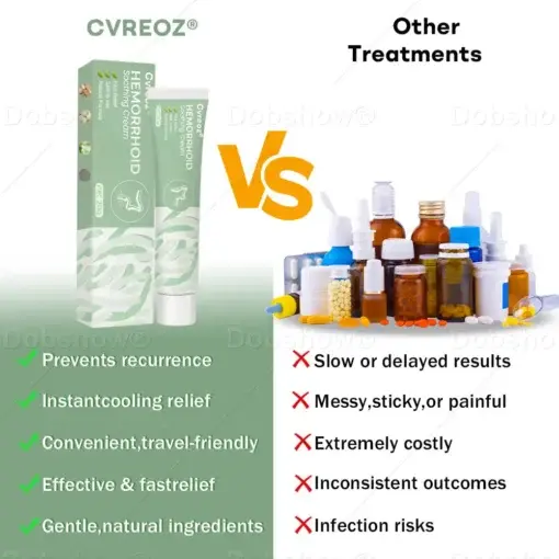 Cvreoz® Hemorrhoid Soothing Cream